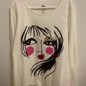 2 long sleeves tees for girls, sell together.